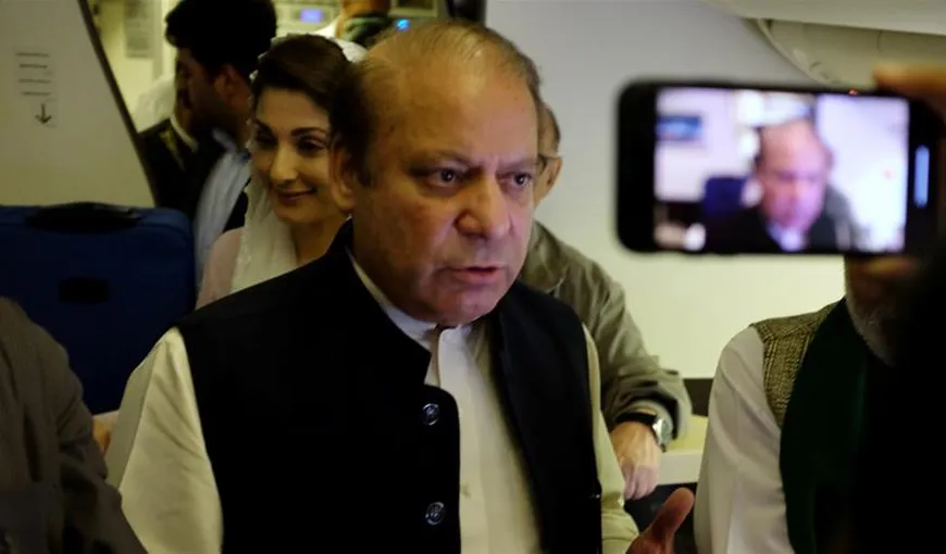 Pakistan: Fostul premier şi fiica lui, arestaţi pe aeroport