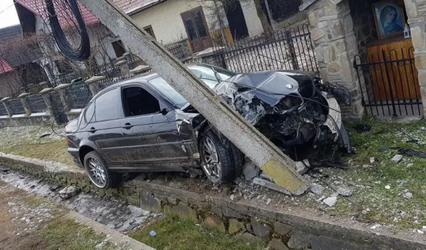 Accident mortal în Prahova. La volan se afla o tânără de 17 ani