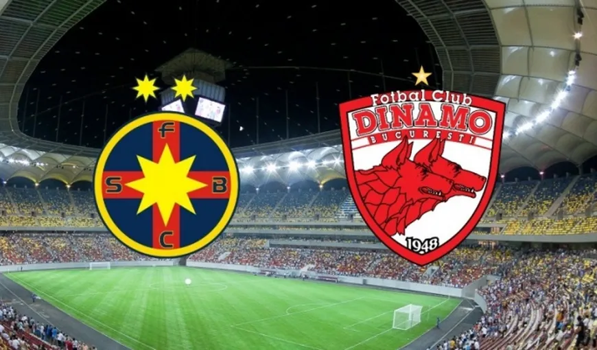 DIGI SPORT ONLINE STREAM FCSB – DINAMO 3-3. Primul derby din 2018 în Liga 1