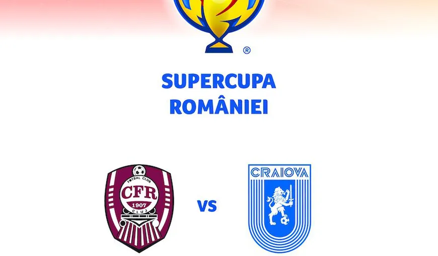 CFR CLUJ – CSU CRAIOVA, Supercupa României 2018, se va disputa cu CASA ÎNCHISĂ