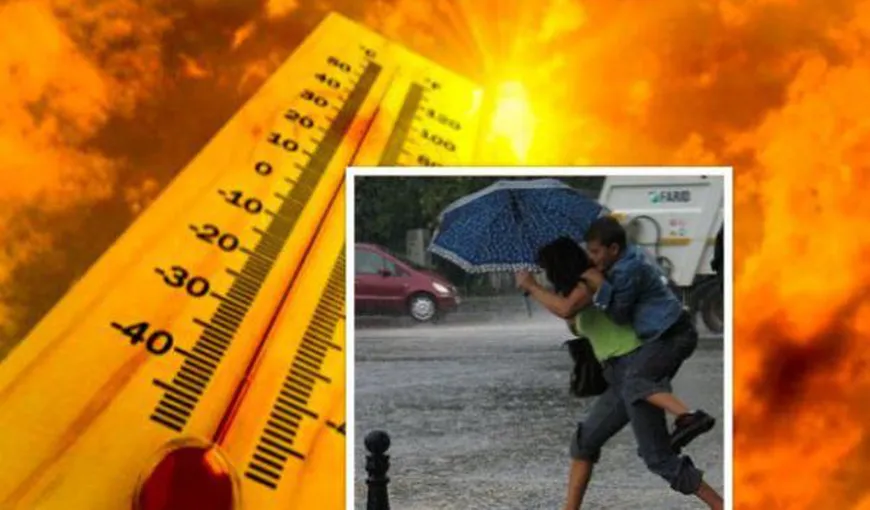 PROGNOZA METEO AUGUST: „Nu e exclus să avem şi temperaturi peste 35 de grade, dar şi furtuni violente”