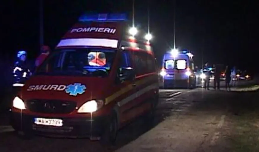 Accident cu 12 răniţi pe DN1. Patru dintre victime sunt copii