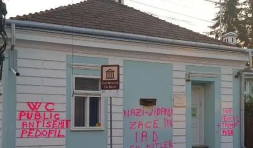 Bărbatul care a vandalizat Casa memorială „Elie Wiesel” din Sighetu Marmaţiei a fost prins