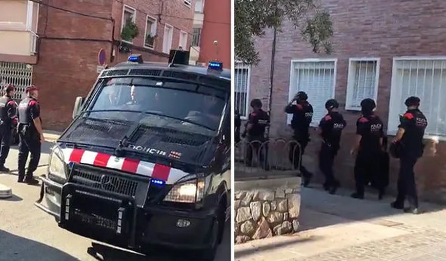 Poliţiştii au împuşcat un individ înarmat cu un cuţit care a atacat agenţi într-un comisariat din Catalonia