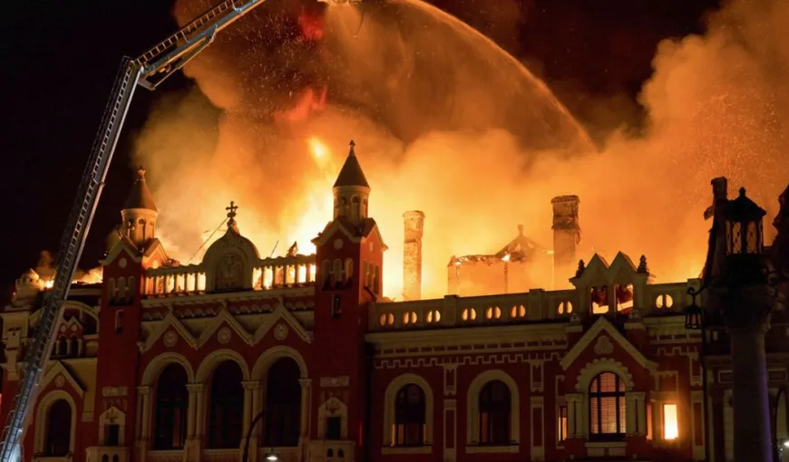 Comisie pentru stabilirea cauzei incendiului de la Palatul Episcopiei Greco-Catolice din Oradea