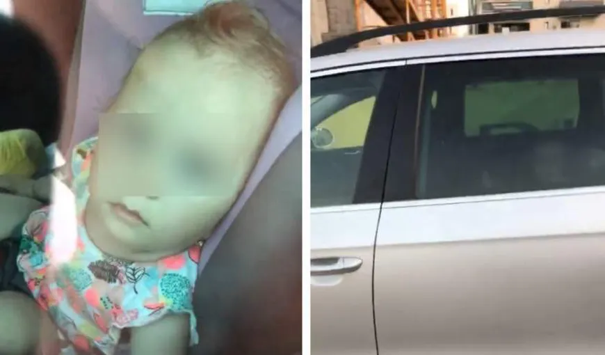 O fetiţă de un an a fost lăsată în maşină de părinţii care s-au dus la plajă în Mamaia. Oamenii au vrut să îi linşeze