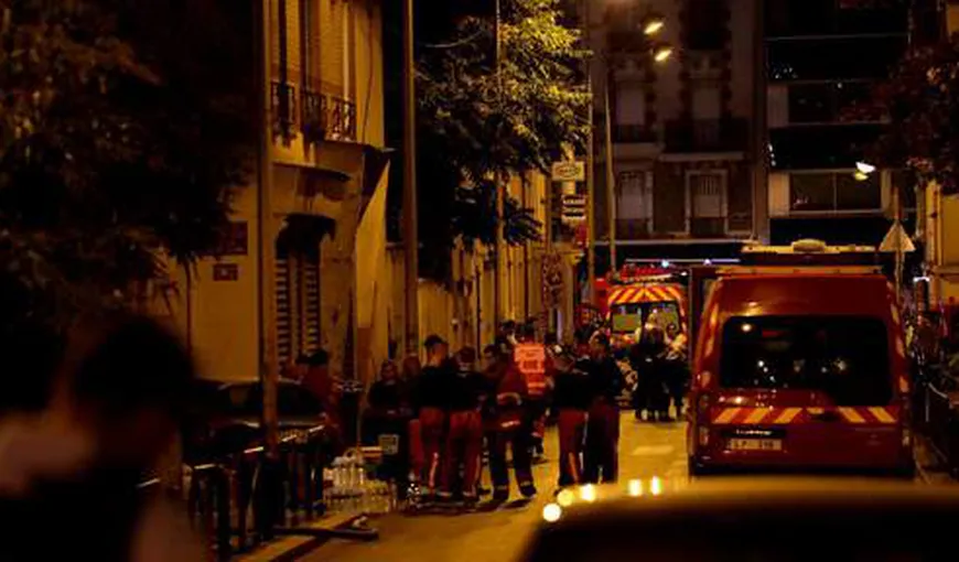 Incendiu la Paris. Şapte persoane au fost rănite, între care şi cinci copii care sunt în stare de urgenţă „absolută”