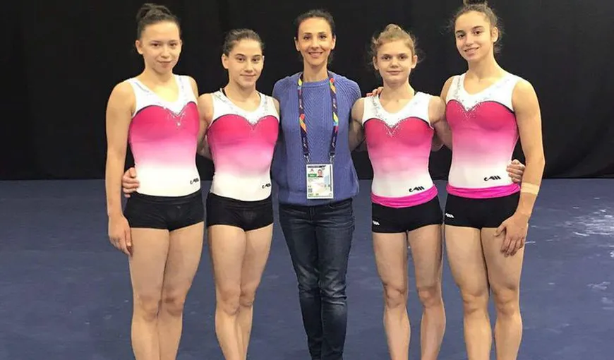 Echipa feminină de gimnastică a României a ratat calificarea în finala Campionatului European de la Glasgow