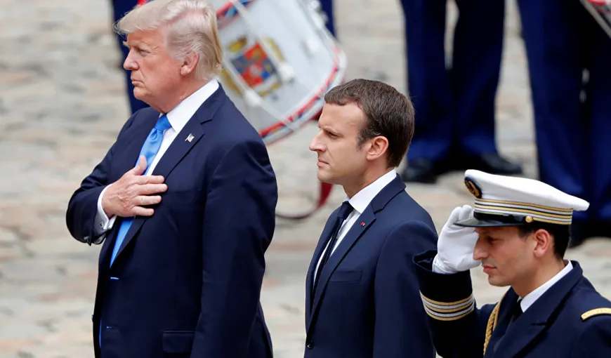 Donald Trump va merge la Paris, la ceremoniile ce marchează 100 de ani de la sfârşitul Primului Război Mondial