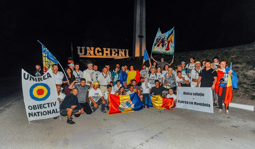 Marşul Centenarului a trecut graniţa în Republica Moldova