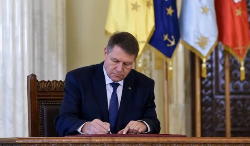 Klaus Iohannis a semnat decretele pentru numirea în funcţii a 80 de magistraţi