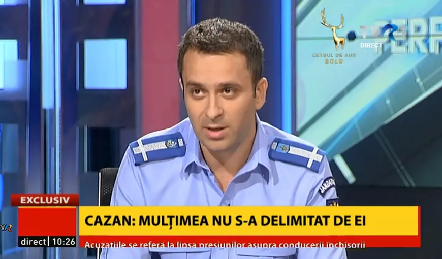 Maiorul Cazan, despre protestul din 10 august: La aprobarea ordinului de intervenţie, vă asigur că s-a respectat legea ad-literam