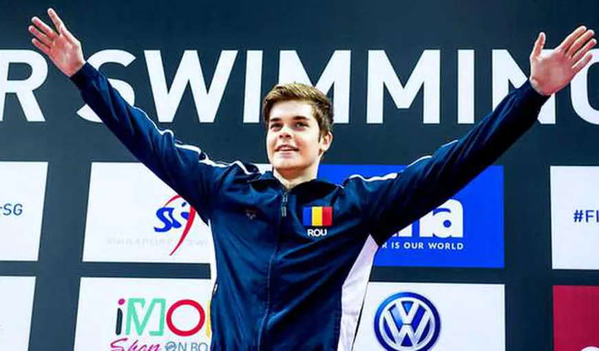 Robert Glinţă s-a calificat în semifinale la 100 m spate, la CE de nataţie de la Glasgow