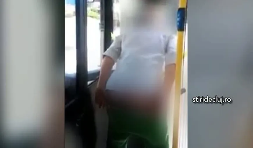Scandal monstru într-un autobuz. Un pasager a fost la un pas să se ia la bătaie cu şoferul  VIDEO