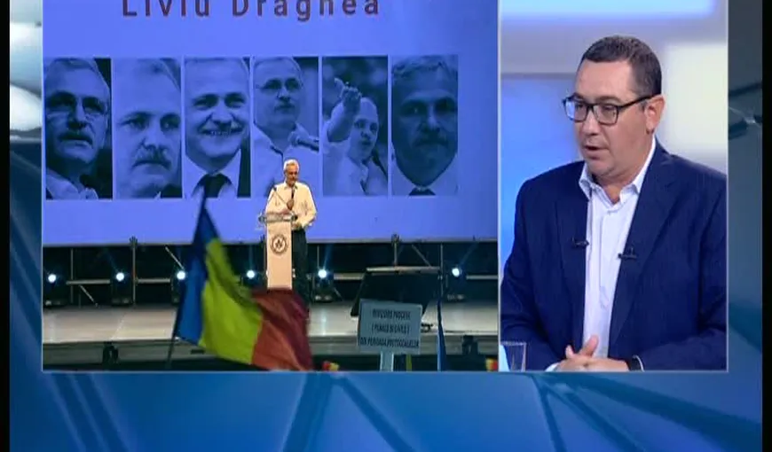Ponta: Dacă PSD merge la prezidenţiale cu un candidat ca Liviu Dragnea, va fi prima dată când nu va ajunge în turul II