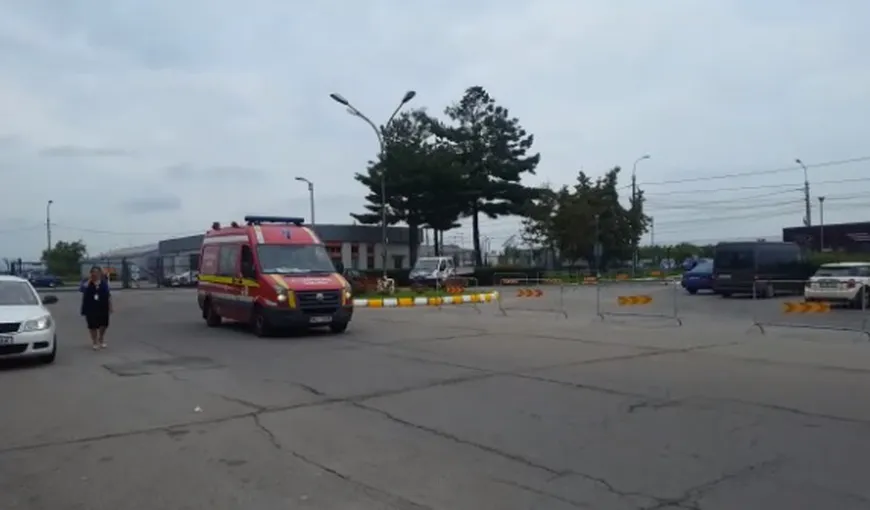 Trei muncitori s-au curentat pe un şantier din Sibiu. A fost solicitat un elicopter SMURD