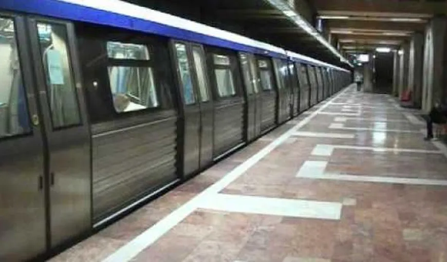 INCIDENT la metrou: Un bărbat s-a aruncat în faţa metroului, la staţia Constantin Brâncoveanu