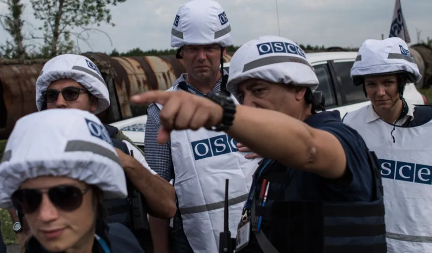 OSCE a reperat echipamente militare moderne de concepţie rusă în Estul Ucrainei