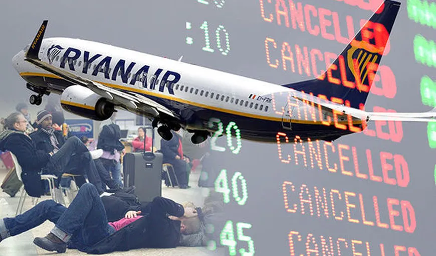 Grevă la Ryanair. Peste 400 de zboruri vor fi anulate