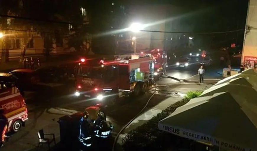 Explozie într-un bloc din Cluj-Napoca