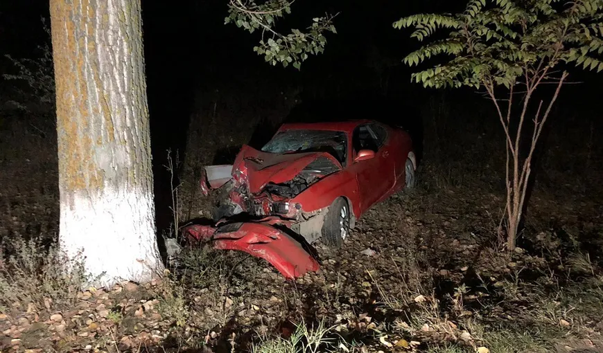 Un nou accident cu maşină înmatriculată în Bulgaria: la volan se afla un tânăr de 17 ani, fără permis