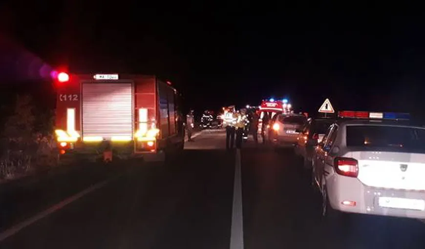 Accident violent pe autostrada ORĂŞTIE – DEVA, cu ŞASE MAŞINI. Două persoane, ÎNCARCERATE