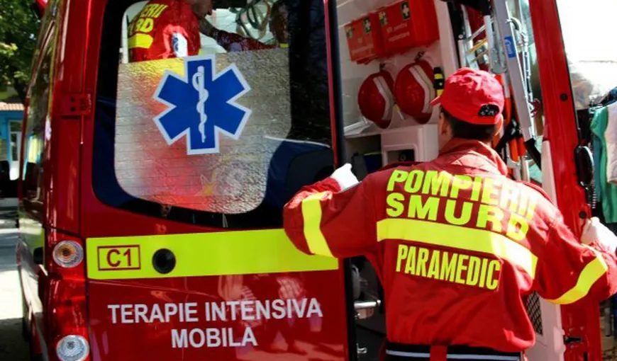 Un pacient şi-a smuls perfuziile şi s-a aruncat de la etaj, la un spital din Craiova