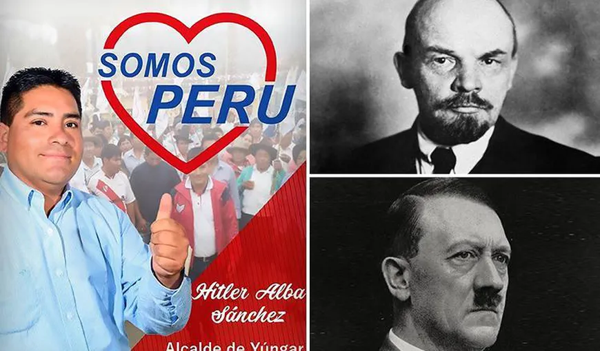 Hitler şi Lenin se luptă pentru funcţia de Primar
