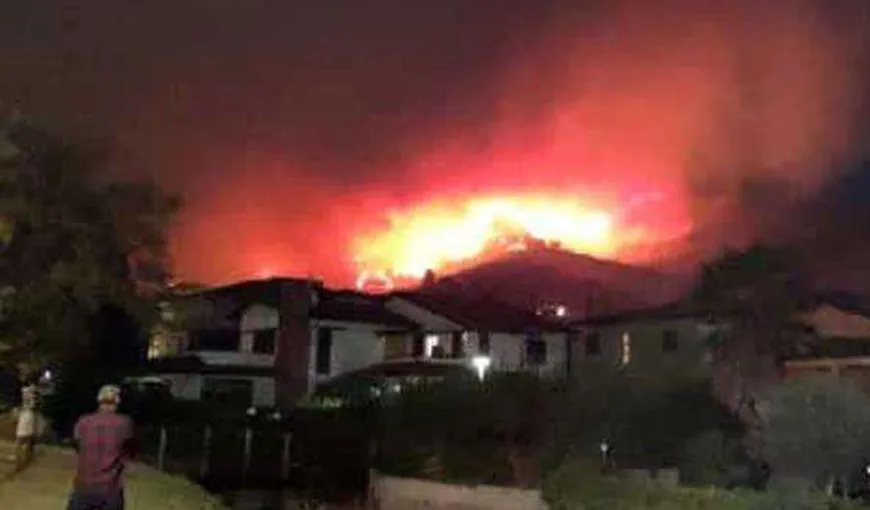 Incendiu de proporţii în Italia: sute de persoane evacuate
