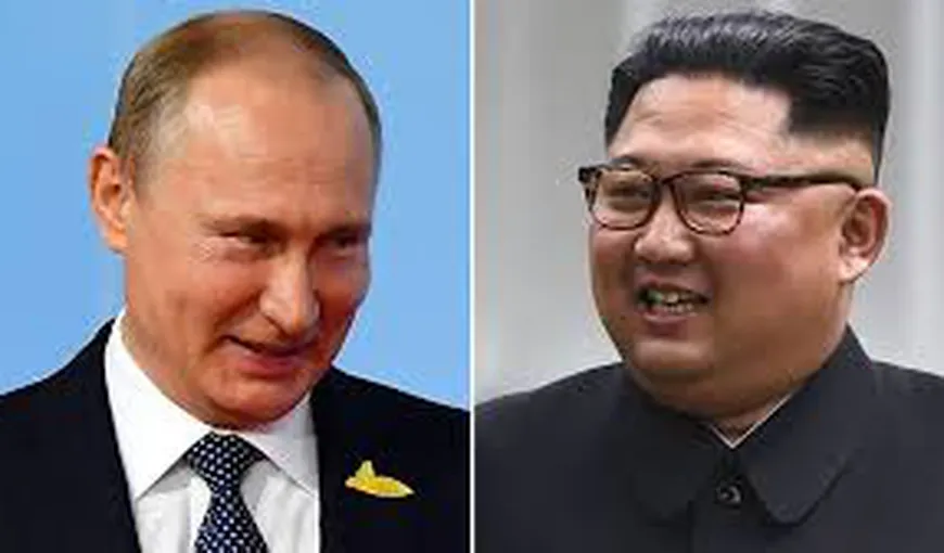 Kim Jong-Un, invitat de Vladimir Putin în Rusia