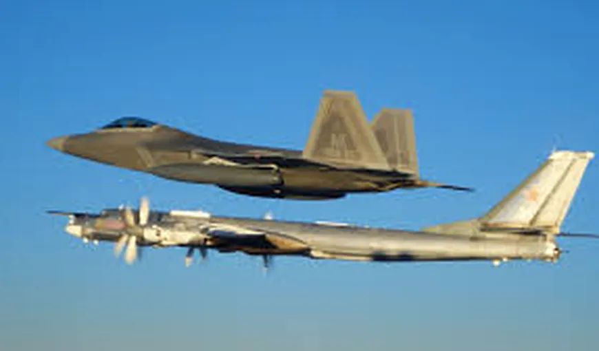 Două avioane de război americane au interceptat bombardiere ruseşti în apropiere de Alaska