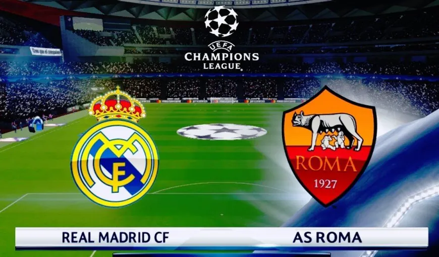 REAL MADRID – AS ROMA 3-0 în grupa G din Champions League 2018