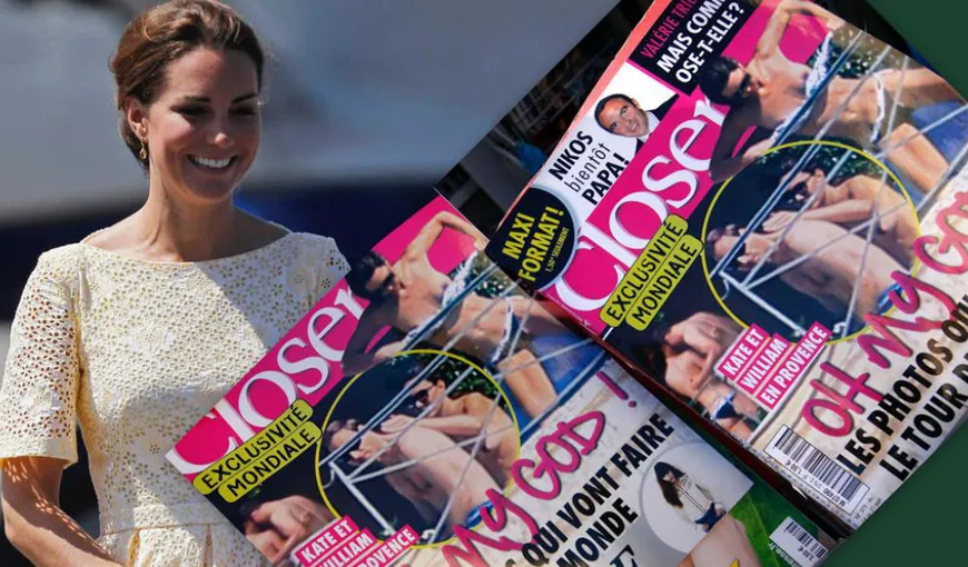 Kate Middleton, topless în fotografii pe coperta unei reviste. Tribunalul a dat amenda maximă publicaţiei