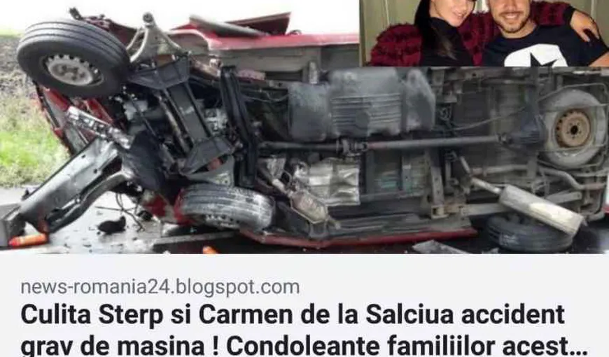 „Carmen de la Sălciua a murit”. Fanii artistei sunt în stare de şoc  după ştirea falsă care s-a răspândit pe Internet