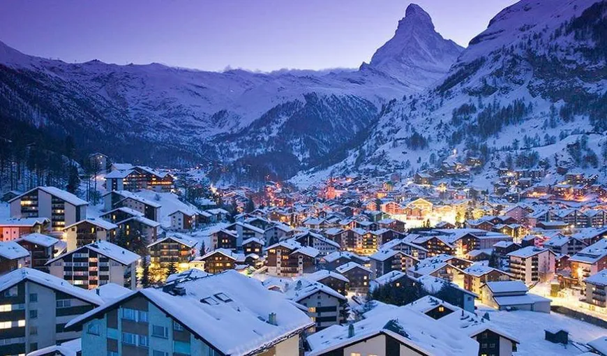 Studiu al cercetătorilor de la Universitatea din Geneva: Zăpada din Elveţia va deveni o raritate