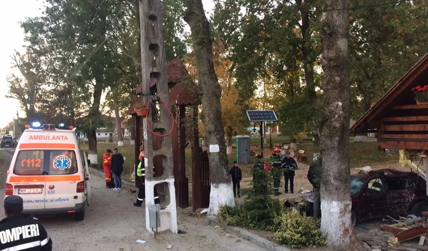 Accident grav în Maramureş. Trei fraţi au ajuns în stare gravă la spital