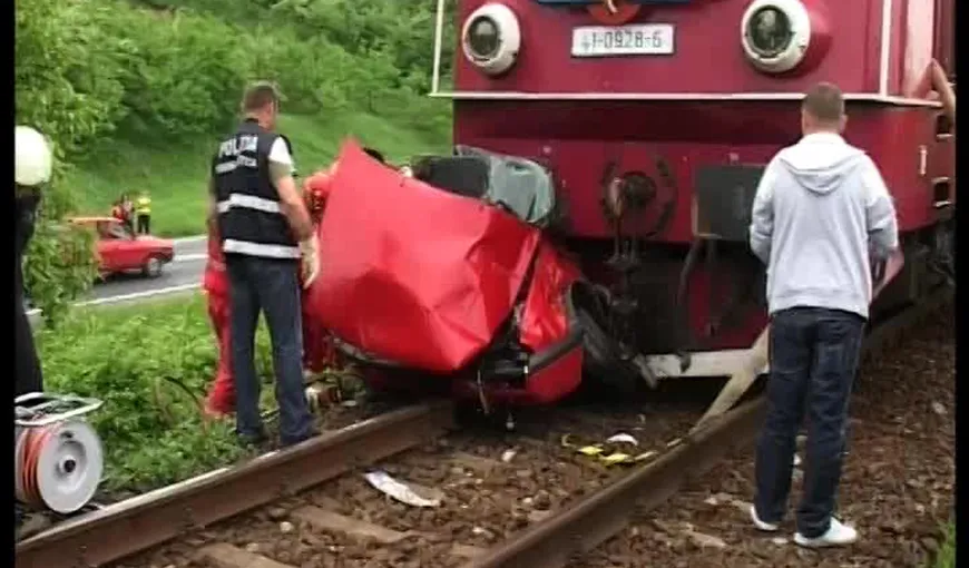 Trafic feroviar oprit la Ploieşti din cauza unui accident pe DN 1