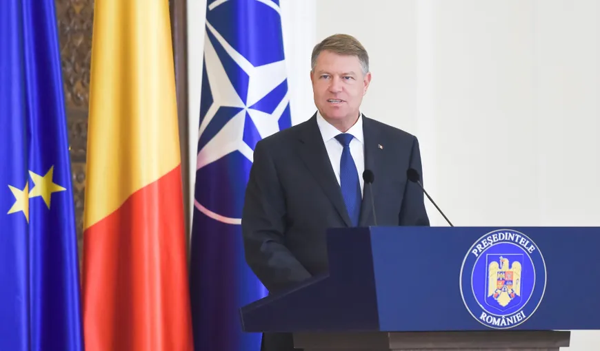 Klaus Iohannis: „Mulţi s-au gândit la România să fie republică prezidenţială” VIDEO