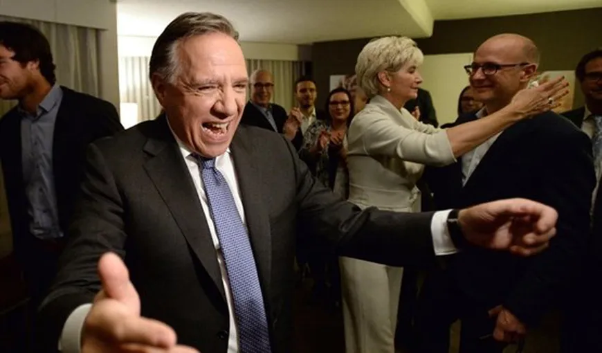 Alegeri în Quebec: În premieră, coaliţia „Un viitor pentru Quebec” vine la putere