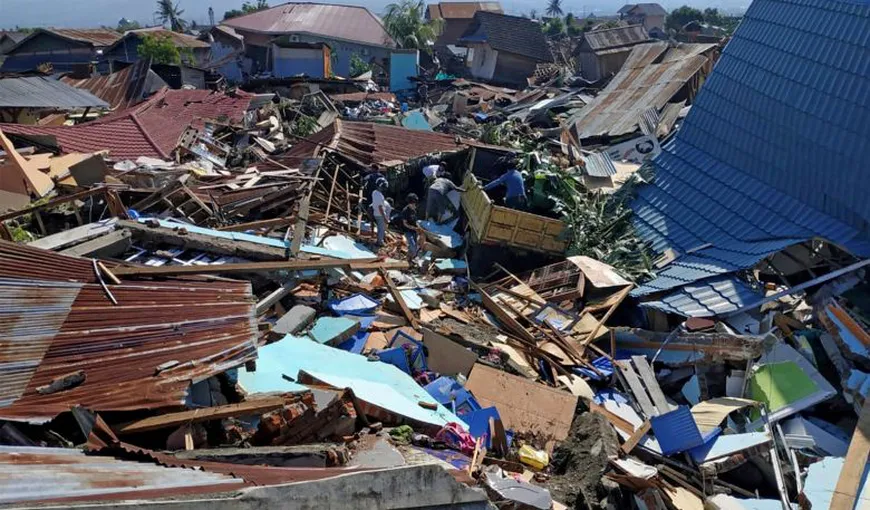 Nou bilanţ al victimelor seismului devastator din Indonezia: 1.763 de morţi şi 5.000 de dispăruţi