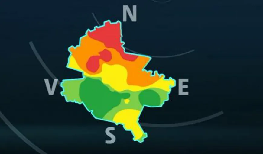 Harta riscului seismic în Bucureşti. Cele mai vulnerabile cartiere din Capitală, în cazul unui seism major