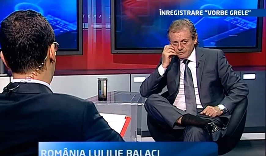 Ilie Balaci, interviu emoţionant: M-aşez pe o bordură şi-ncep să plâng
