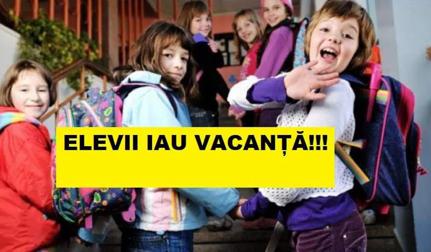 Veste grozavă pentru toţi elevii din România. Câte ZILE LIBERE sunt până la vacanţa de vară!