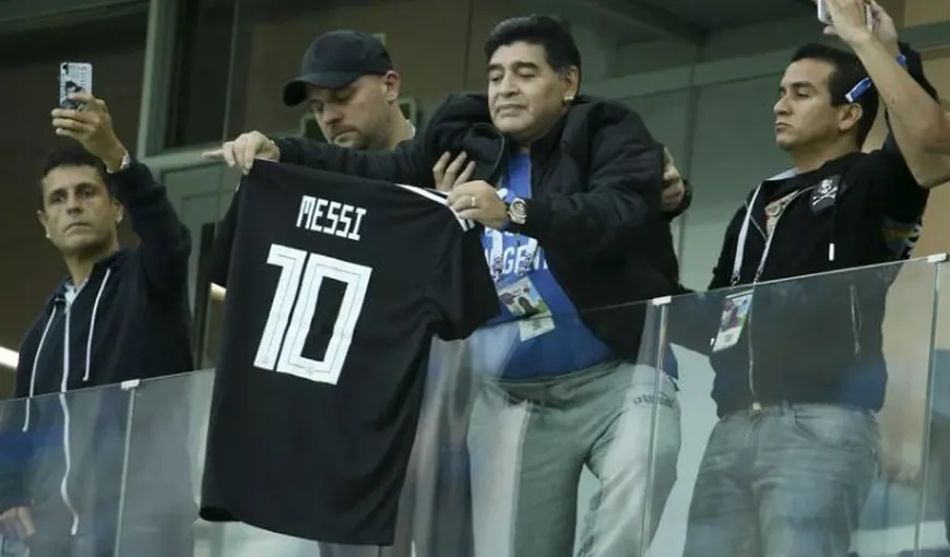 Sfatul lui Maradona pentru Messi: Nu mai veni la echipa naţională!