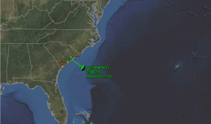 Un avion cu oameni la bord a dispărut de pe radar deasupra Oceanului Atlantic