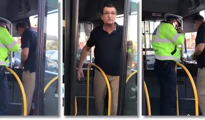 Autobuz deturnat de şoferul care a cedat nervos după ce a fost certat că a întârziat