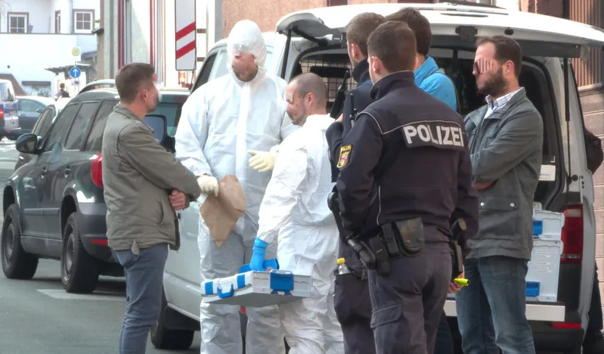 Schimb de focuri într-un oraş din Germania. Două persoane au fost ucise, doi poliţişti au fost răniţi grav