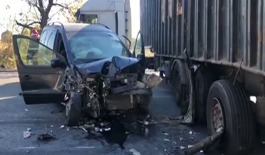 Accident grav în Jilava: şase persoane au fost rănite