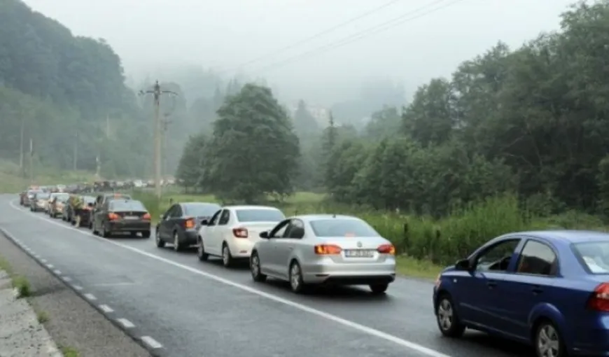 Aglomeraţie pe DN 1. Traficul este îngreunat pe porţiunea Braşov – Ploieşti