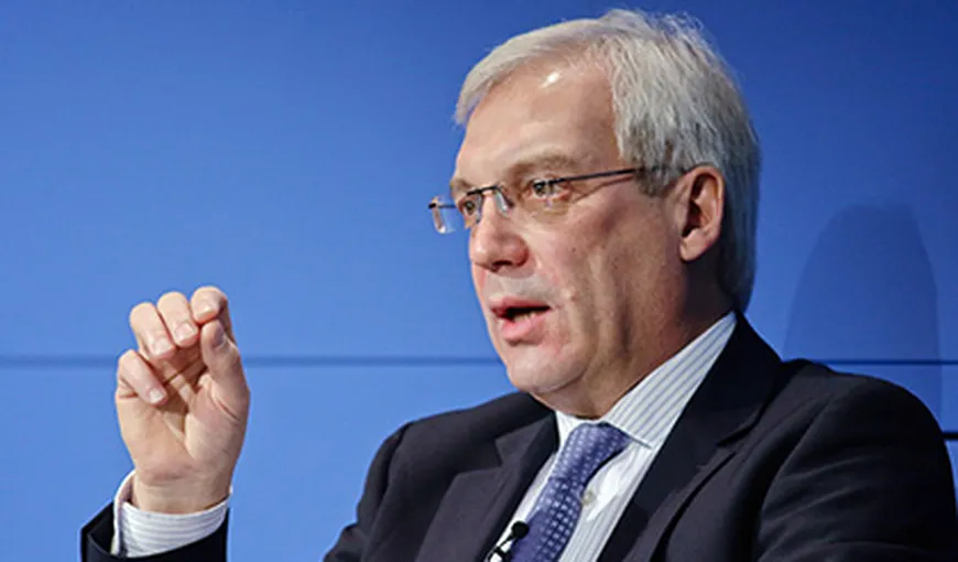 Conflictul ruso-ucrainean. Ministrul adjunct de Externe al Rusiei susţine că noi sancţiuni ale ţărilor vestice nu vor rezolva nimic